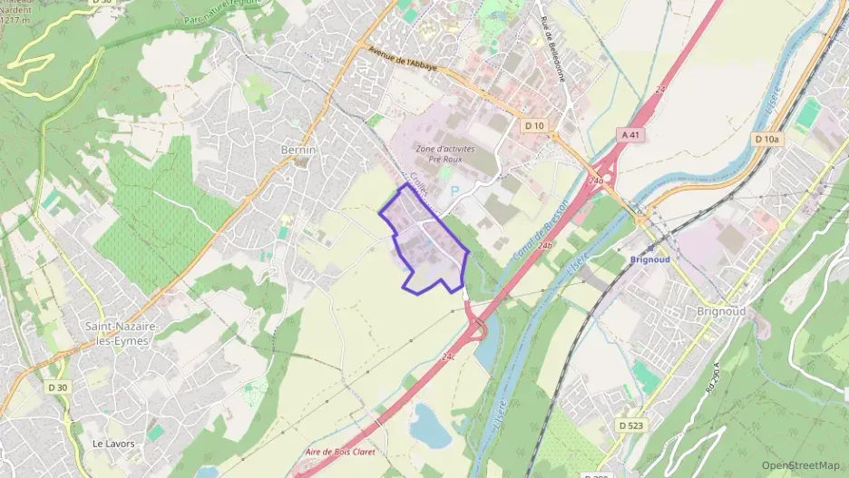 Appartement 47 m² une piece à vendre à Bernin