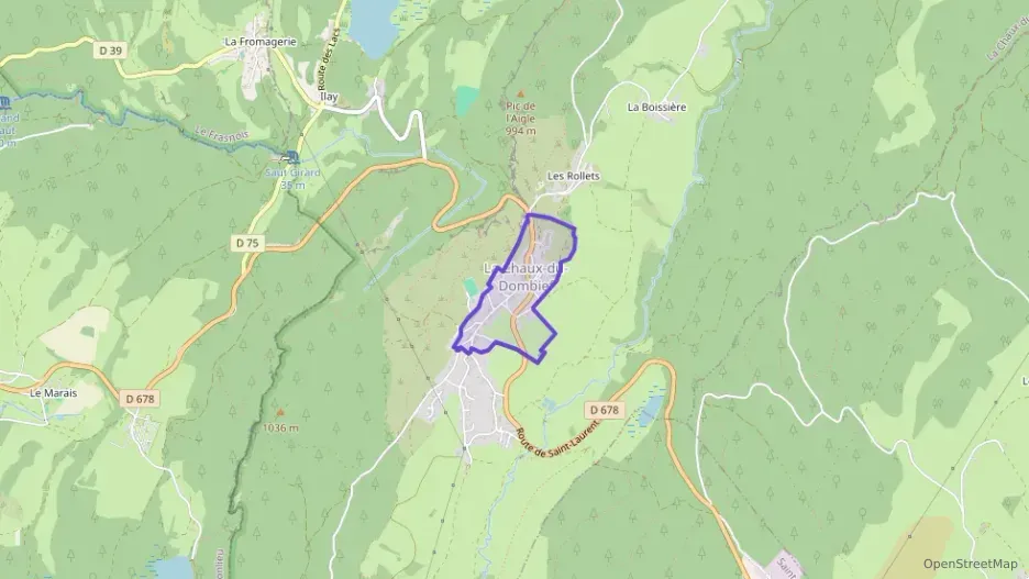 Appartement 38 m² deux pieces à vendre à La Chaux-du-Dombief Appartement 38 m² deux pieces à vendre à La Chaux-du-Dombief