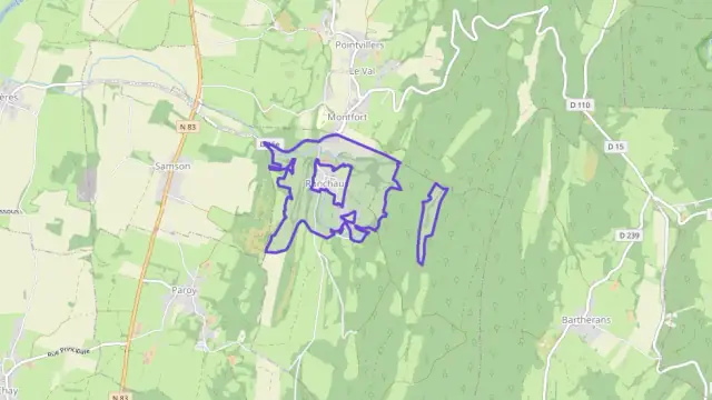 Appartement 98 m² quatre pièces à vendre à Ronchaux