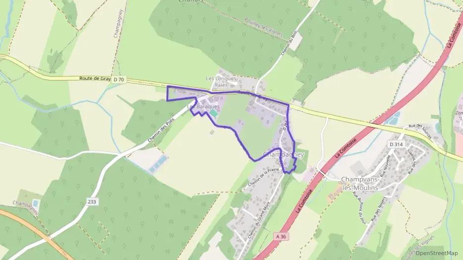 Appartement 42 m² quatre pièces à vendre à Champagney