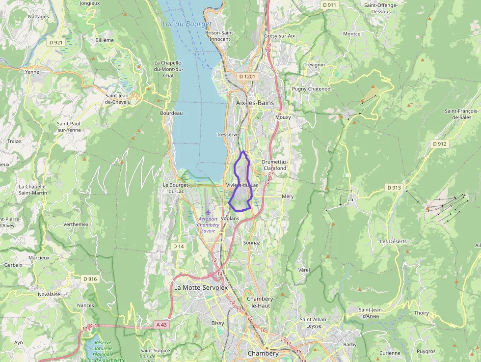 Appartement 38 m² deux pieces à vendre à Viviers-du-Lac