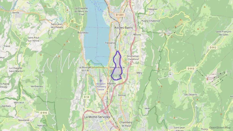 Appartement 65 m² trois pièces à vendre à Viviers-du-Lac