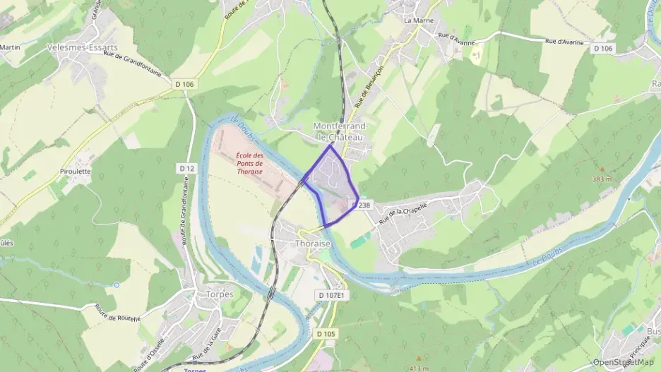 Appartement 80 m² trois pièces à vendre à Montferrand-le-Château