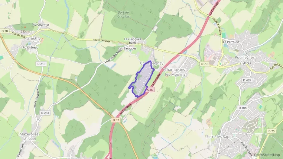 Appartement 44 m² deux pieces à vendre à Champagney