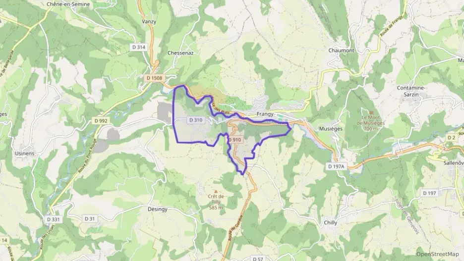 Appartement 85 m² trois pièces à vendre à Frangy Appartement 85 m² trois pièces à vendre à Frangy