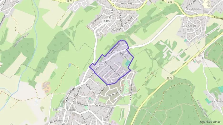 Appartement 54 m² trois pièces à vendre à Serre-les-Sapins