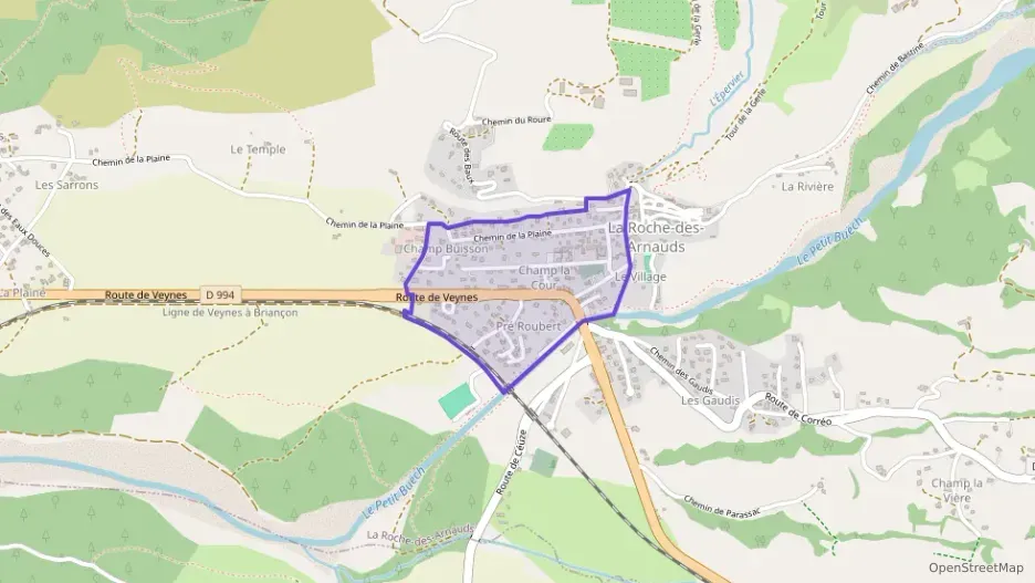 Appartement 64 m² trois pièces à vendre à La Roche-des-Arnauds