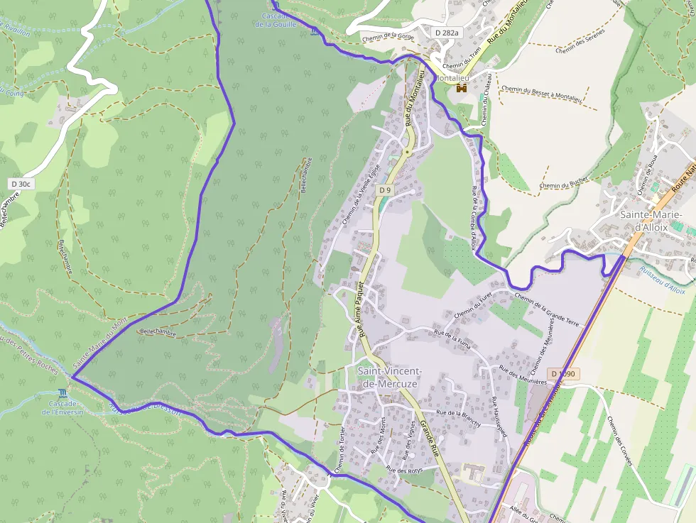 Appartement 80 m² quatre pièces à vendre à Saint-Vincent-de-Mercuze