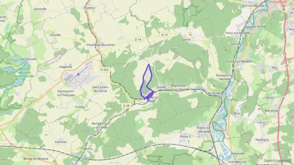 Appartement 76 m² quatre pièces à vendre à Waville Appartement 76 m² quatre pièces à vendre à Waville