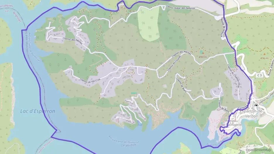 Appartement 73 m² trois pièces à vendre à Esparron-de-Verdon