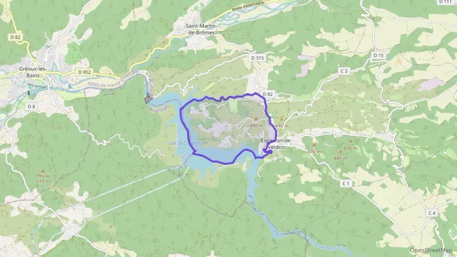 Appartement 73 m² trois pièces à vendre à Esparron-de-Verdon