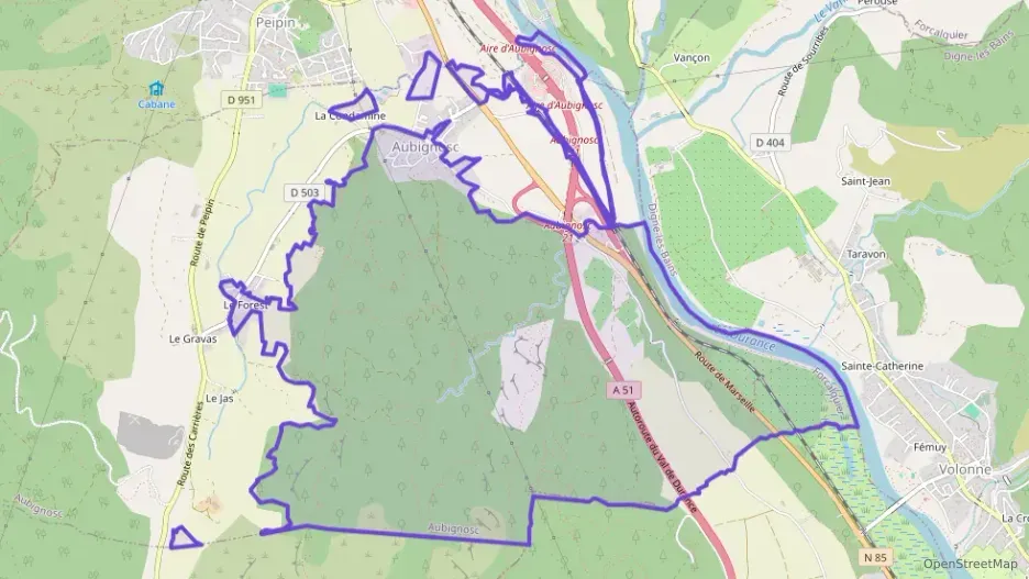 Appartement 65 m² trois pièces à vendre à Aubignosc
