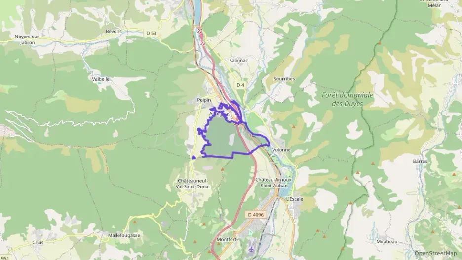 Appartement 65 m² trois pièces à vendre à Aubignosc