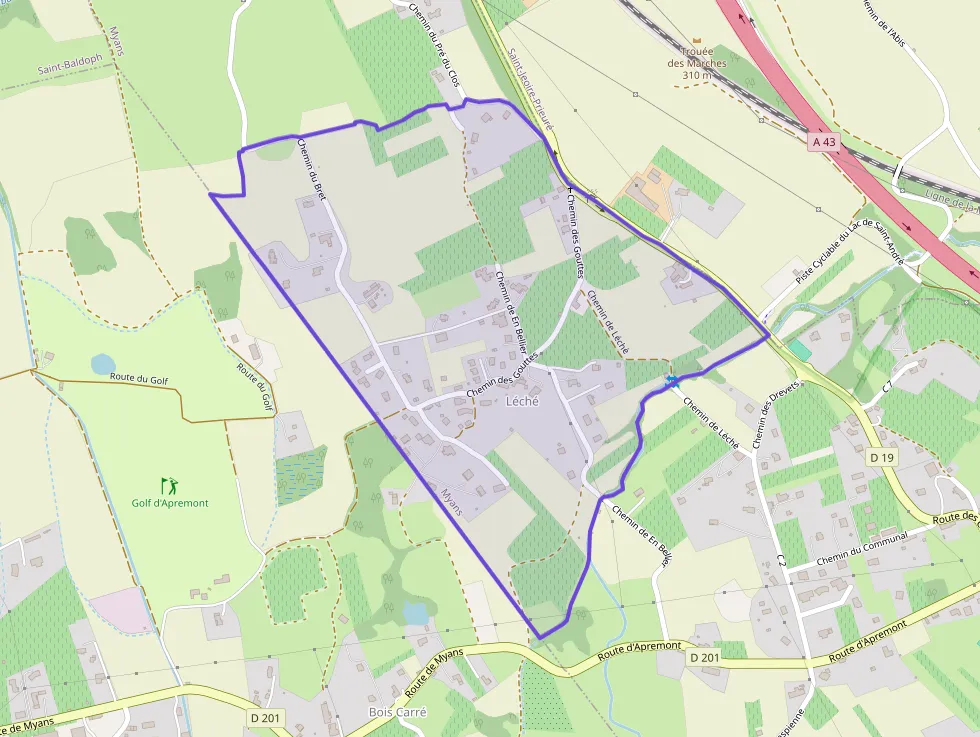 Appartement 105 m² quatre pièces à vendre à Myans