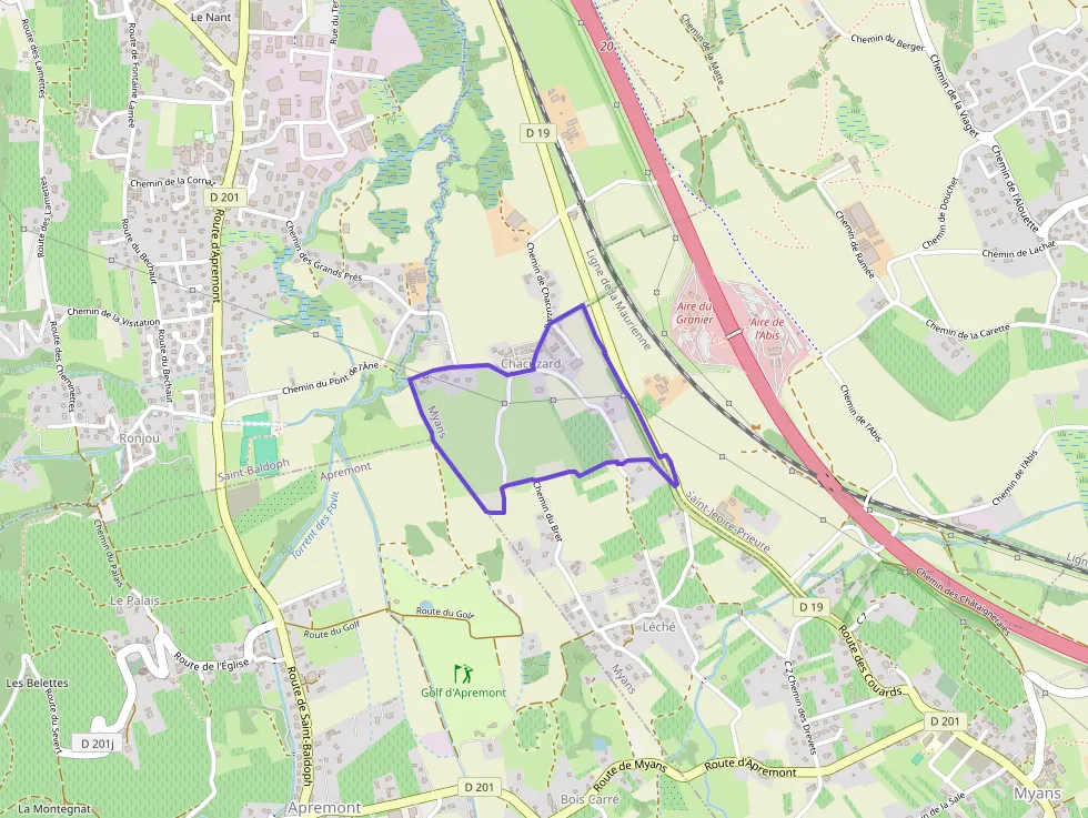 Appartement 38 m² une piece à vendre à Myans