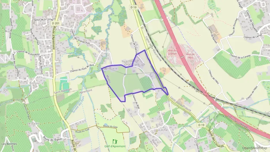 Appartement 38 m² une piece à vendre à Myans Appartement 38 m² une piece à vendre à Myans