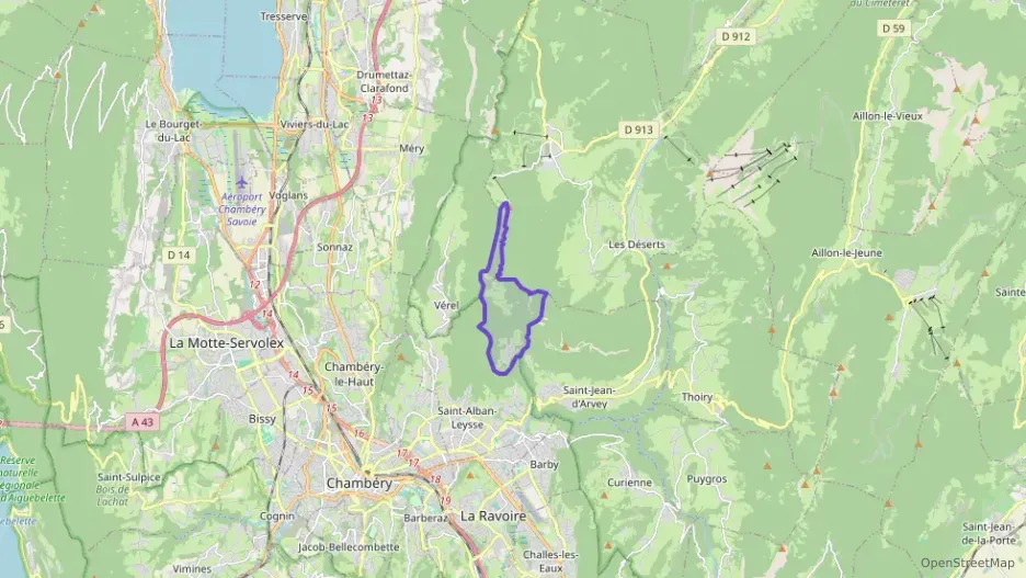 Appartement 55 m² deux pieces à vendre à Saint-Jean-d`Arvey