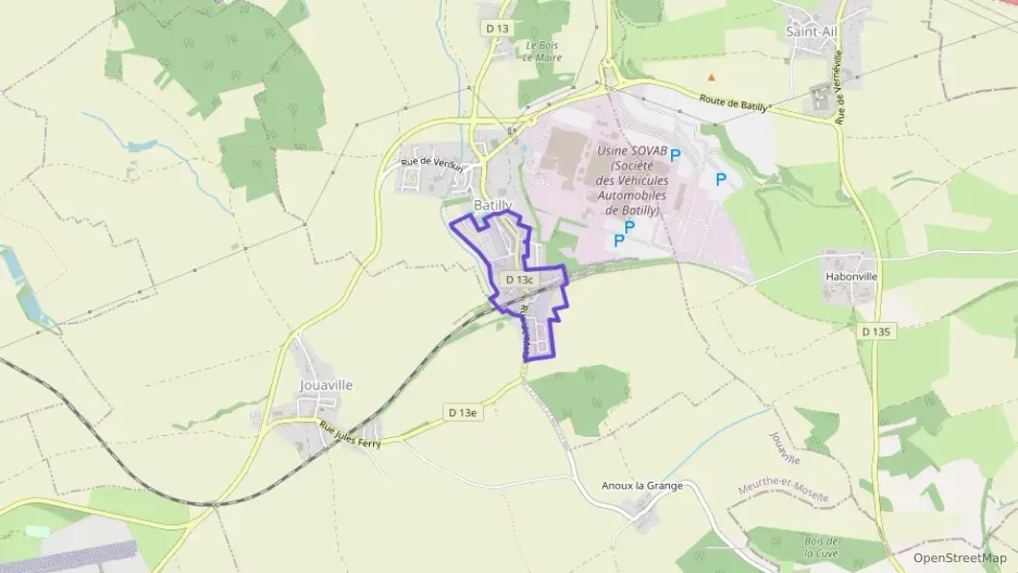 Appartement 98 m² quatre pièces à vendre à Batilly