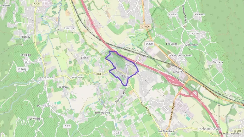 Appartement 66 m² trois pièces à vendre à Myans