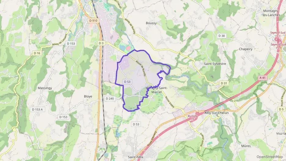 Appartement 90 m² quatre pièces à vendre à Marigny-Saint-Marcel Appartement 90 m² quatre pièces à vendre à Marigny-Saint-Marcel