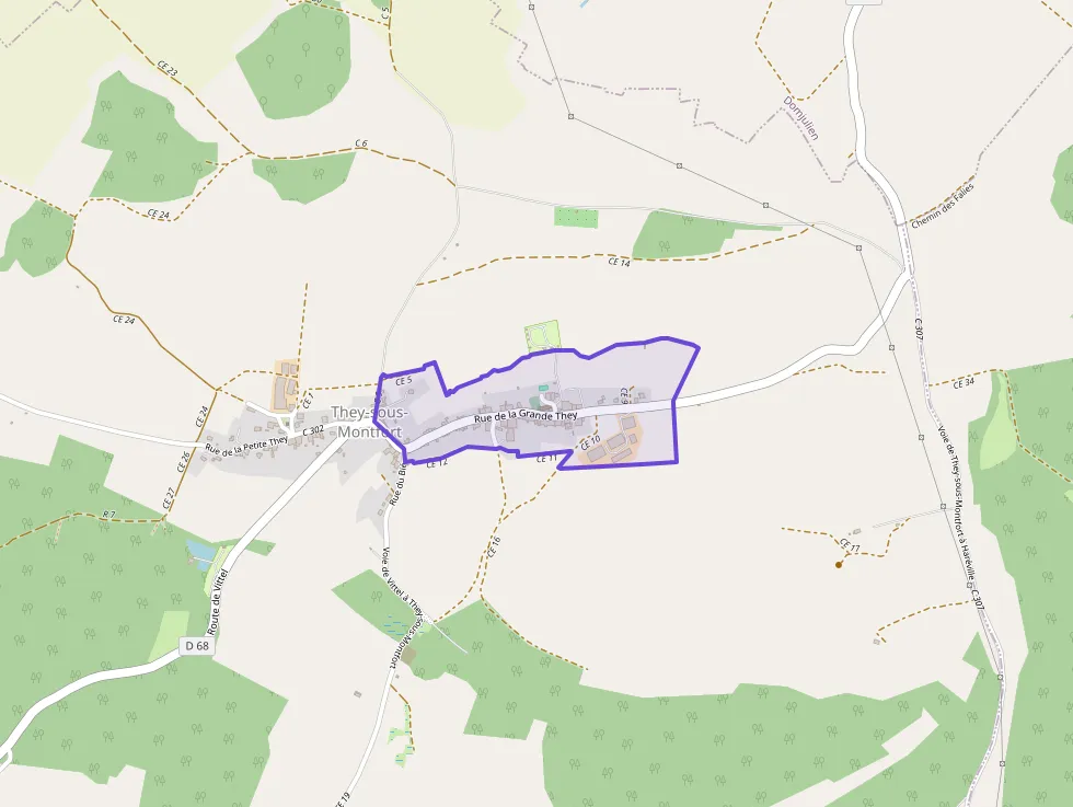 Appartement 64 m² trois pièces à vendre à They-sous-Montfort