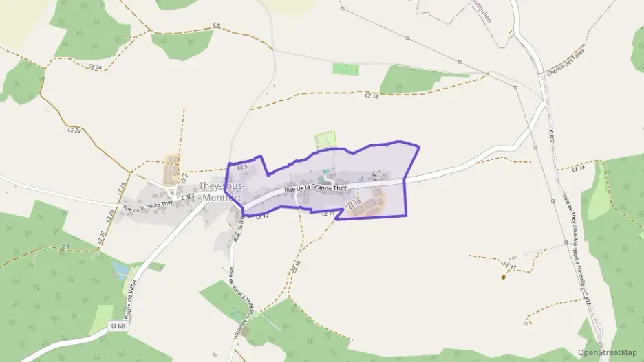 Appartement 64 m² trois pièces à vendre à They-sous-Montfort