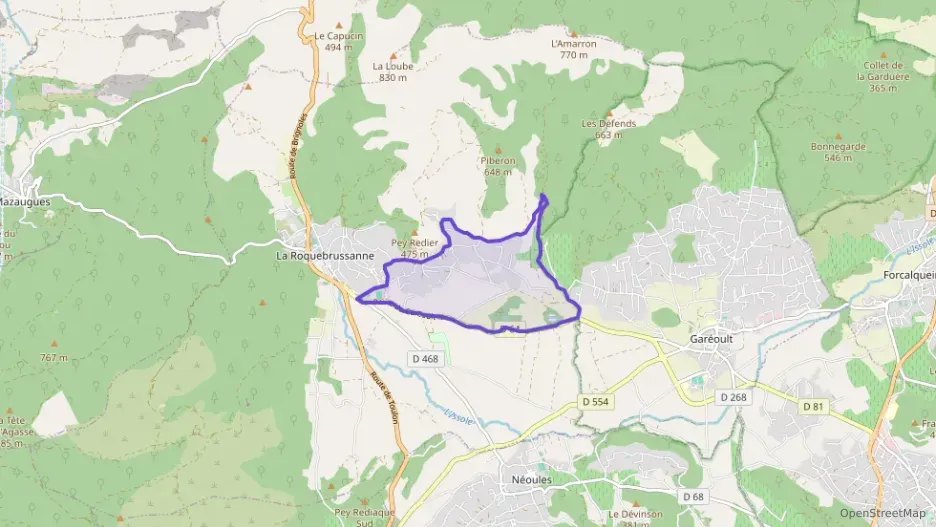 Appartement 65 m² trois pièces à vendre à La Roquebrussanne Appartement 65 m² trois pièces à vendre à La Roquebrussanne