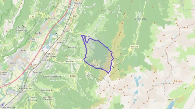 Appartement 113 m² quatre pièces à vendre à Theys