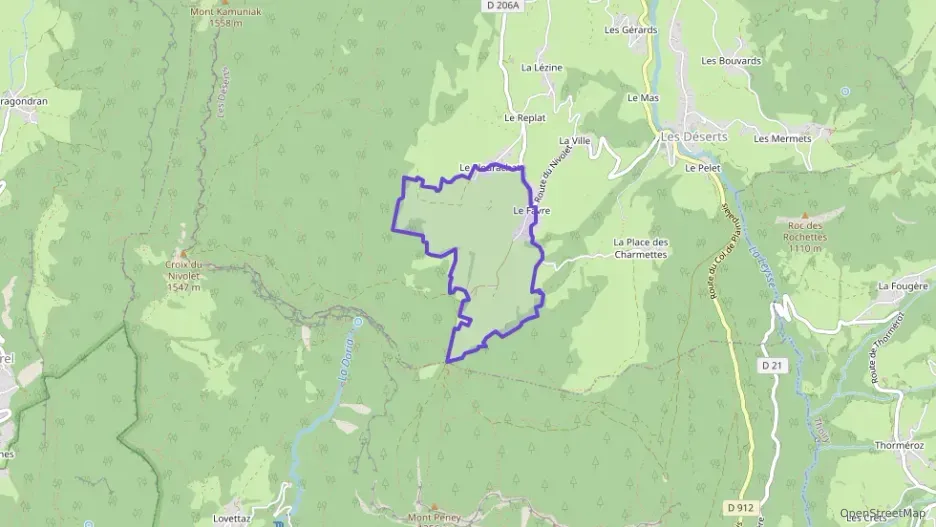 Appartement 40 m² deux pieces à vendre à Les Déserts Appartement 40 m² deux pieces à vendre à Les Déserts