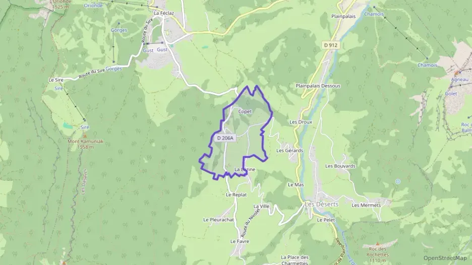 Appartement 78 m² cinq pièces à vendre à Les Déserts Appartement 78 m² cinq pièces à vendre à Les Déserts