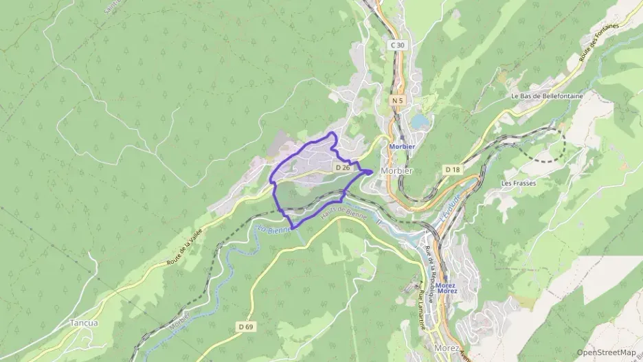 Appartement 44 m² deux pieces à vendre à Morbier