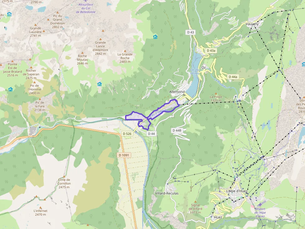 Appartement 73 m² quatre pièces à vendre à Allemond