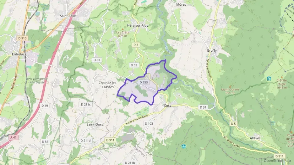 Appartement 120 m² quatre pièces à vendre à Cusy