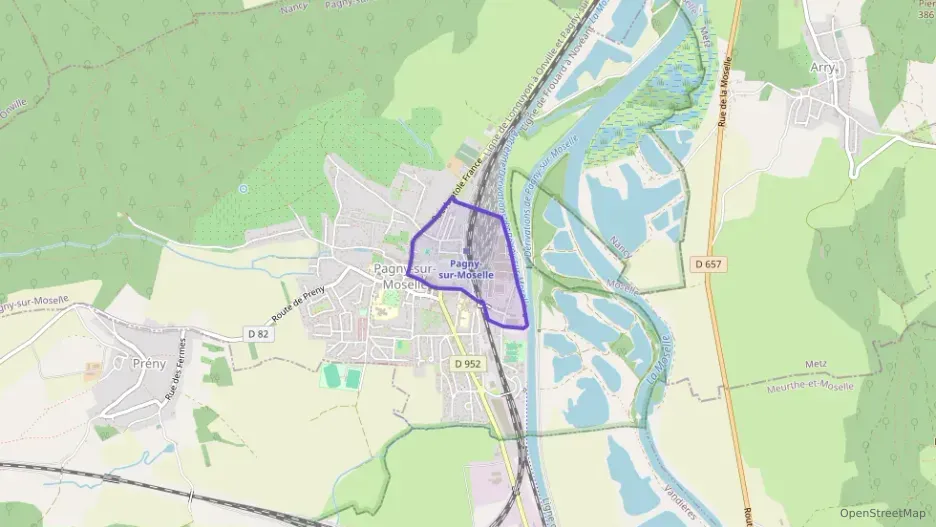 Appartement 53 m² deux pieces à vendre à Pagny-sur-Moselle