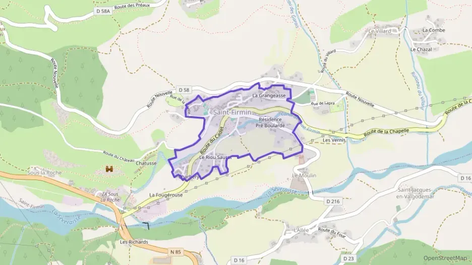 Appartement 67 m² quatre pièces à vendre à Saint-Firmin Appartement 67 m² quatre pièces à vendre à Saint-Firmin