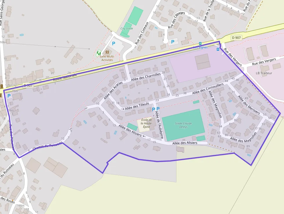 Appartement 74 m² trois pièces à vendre à Saizerais