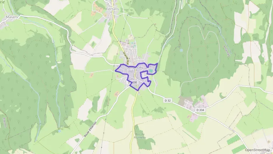 Appartement 90 m² trois pièces à vendre à Amancey Appartement 90 m² trois pièces à vendre à Amancey