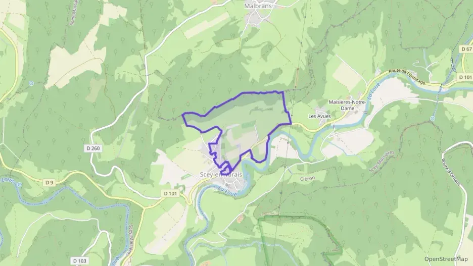 Appartement 71 m² quatre pièces à vendre à Scey-Maisières