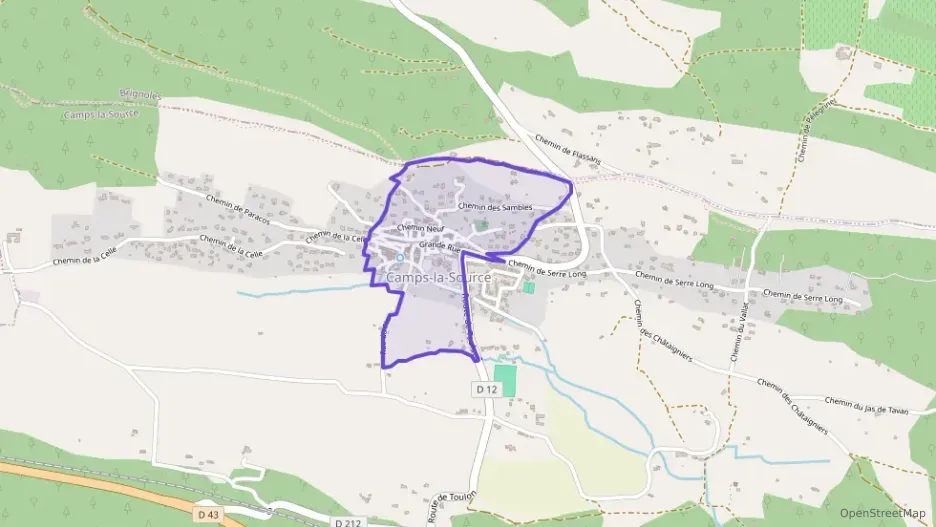 Appartement 58 m² trois pièces à vendre à Camps-la-Source Appartement 58 m² trois pièces à vendre à Camps-la-Source