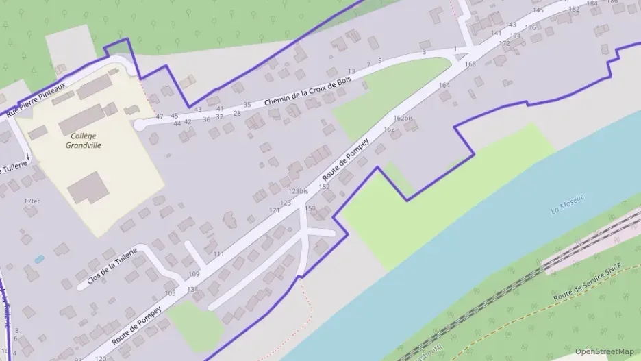 Appartement 50 m² trois pièces à vendre à Liverdun