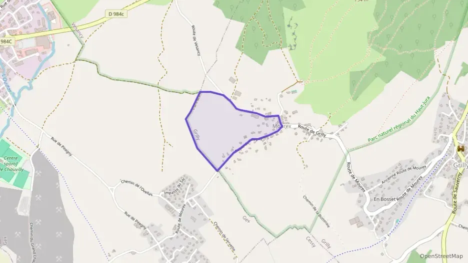 Appartement 86 m² trois pièces à vendre à Grilly Appartement 86 m² trois pièces à vendre à Grilly