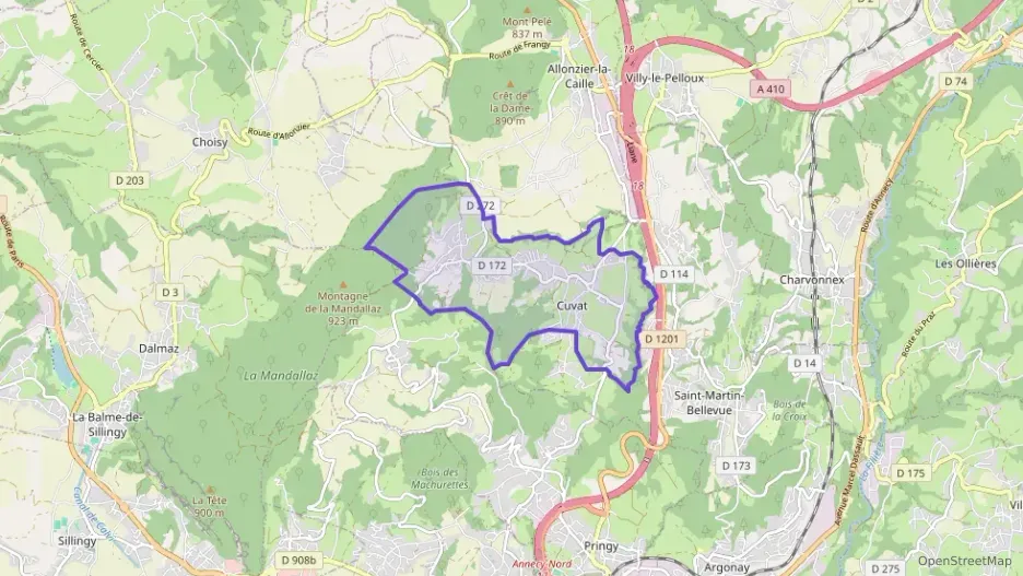 Appartement 74 m² trois pièces à vendre à Cuvat