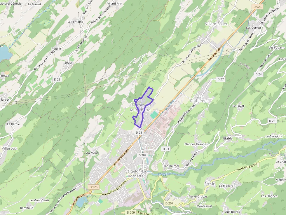 Appartement 91 m² trois pièces à vendre à La Croix-de-la-Rochette