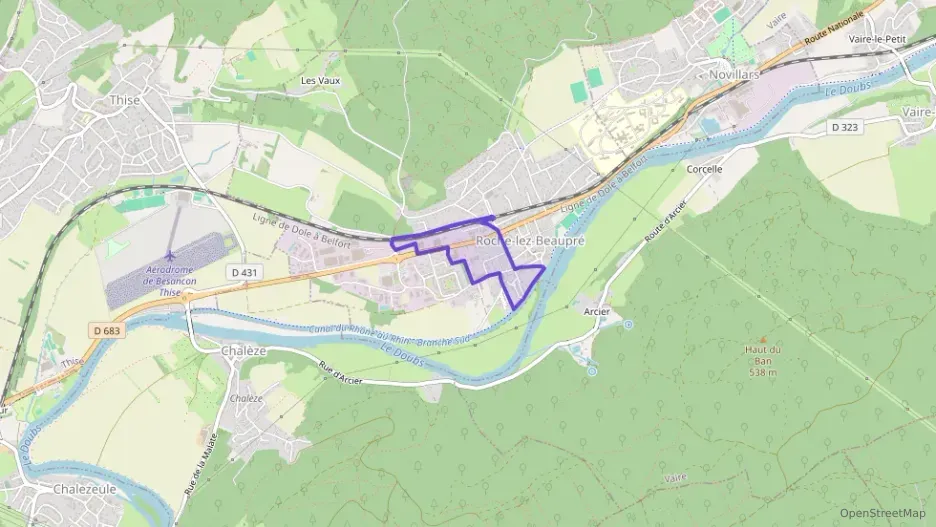 Appartement 76 m² trois pièces à vendre à Roche-lez-Beaupré