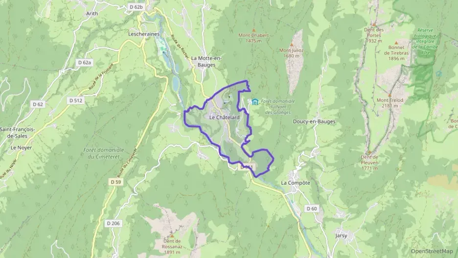 Appartement 100 m² quatre pièces à vendre à Le Châtelard