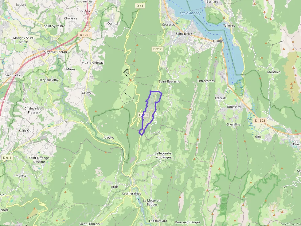 Appartement 69 m² trois pièces à vendre à Leschaux