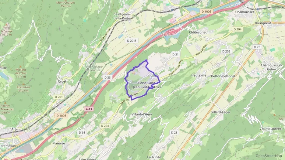 Appartement 64 m² deux pieces à vendre à Coise-Saint-Jean-Pied-Gauthier Appartement 64 m² deux pieces à vendre à Coise-Saint-Jean-Pied-Gauthier