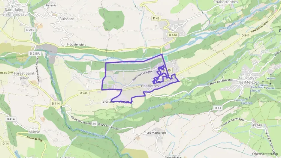 Appartement 56 m² trois pièces à vendre à Chabottes Appartement 56 m² trois pièces à vendre à Chabottes