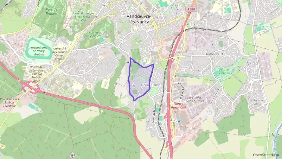 Appartement 57 m² deux pieces à vendre à Houdemont Appartement 57 m² deux pieces à vendre à Houdemont