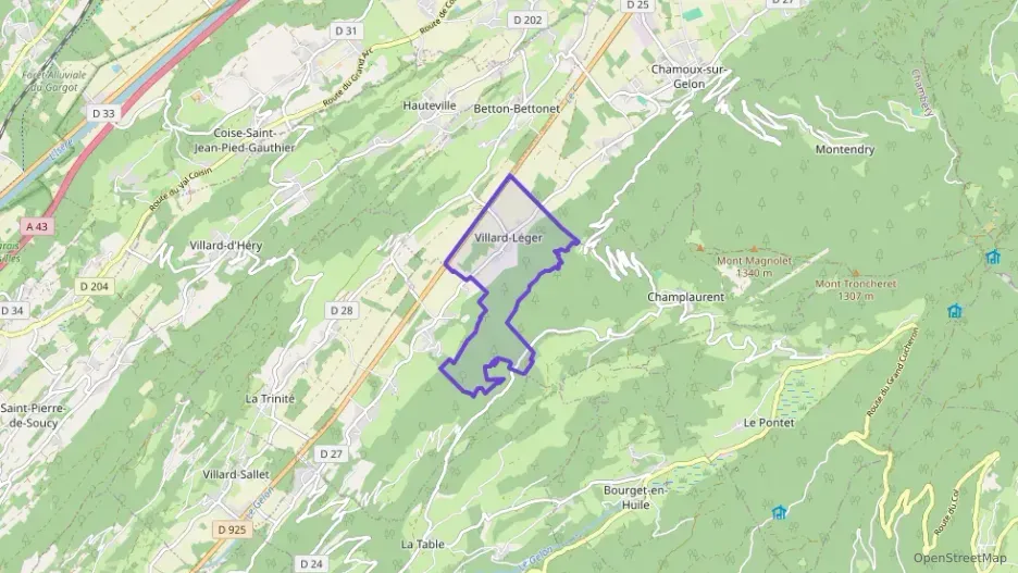 Appartement 88 m² quatre pièces à vendre à Villard-Léger Appartement 88 m² quatre pièces à vendre à Villard-Léger